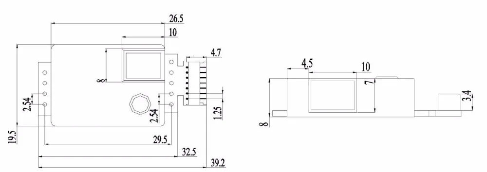Высокое качество MH-Z19 MH Z19 MH-Z19B 0-5000ppm CO2 сенсор модуль инфракрасный углекислый газ co2 сенсор