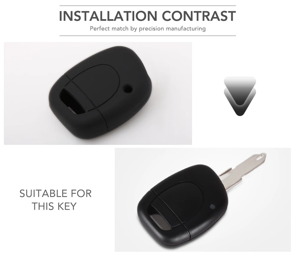 1 шт. Новый Сменный Мягкий силиконовый чехол держатель для renault Clio Kangoo Master кнопка