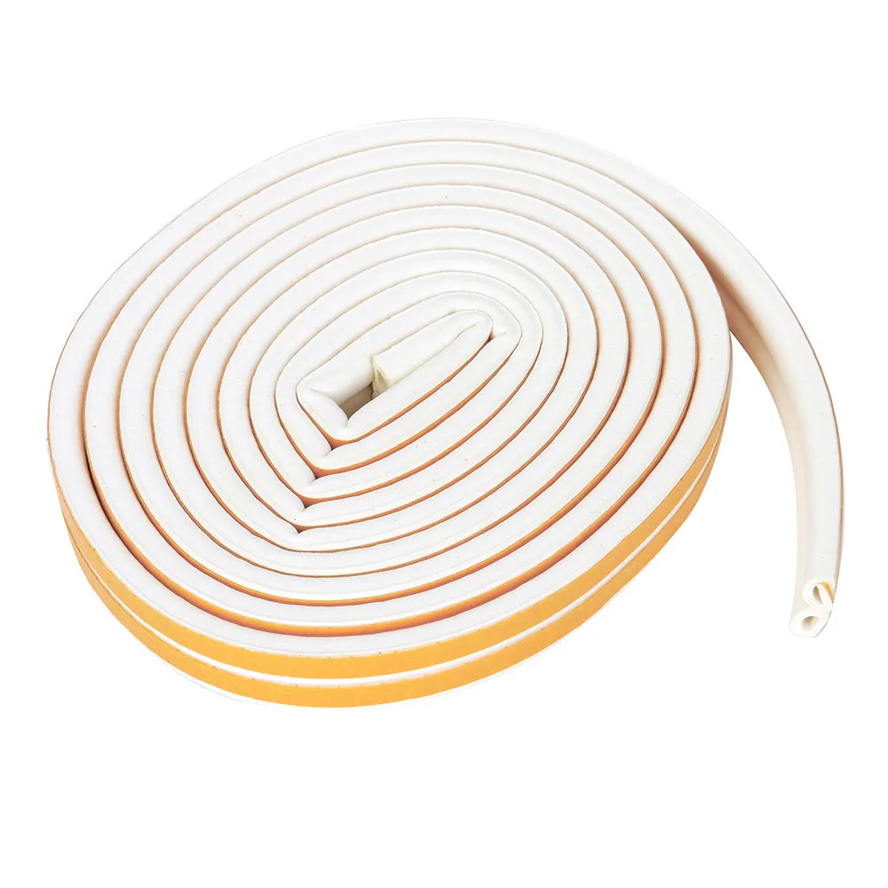 5M D/E/P/I Type Foam Weather Draught Excluder Self Adhesive Window Door Seal Strip Accessories Dusting Sealing TapeW5 | Дом и сад