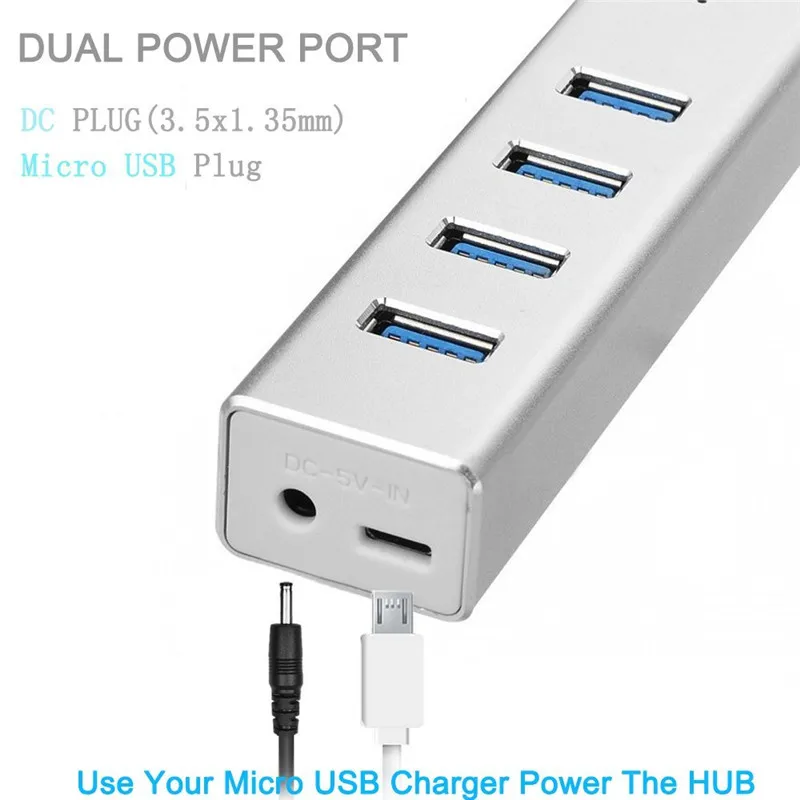 USB концентратор BinFul с 4 портами 3 0 5 Гбит/с|4 port usb 3.0|hub splitterusb hub |