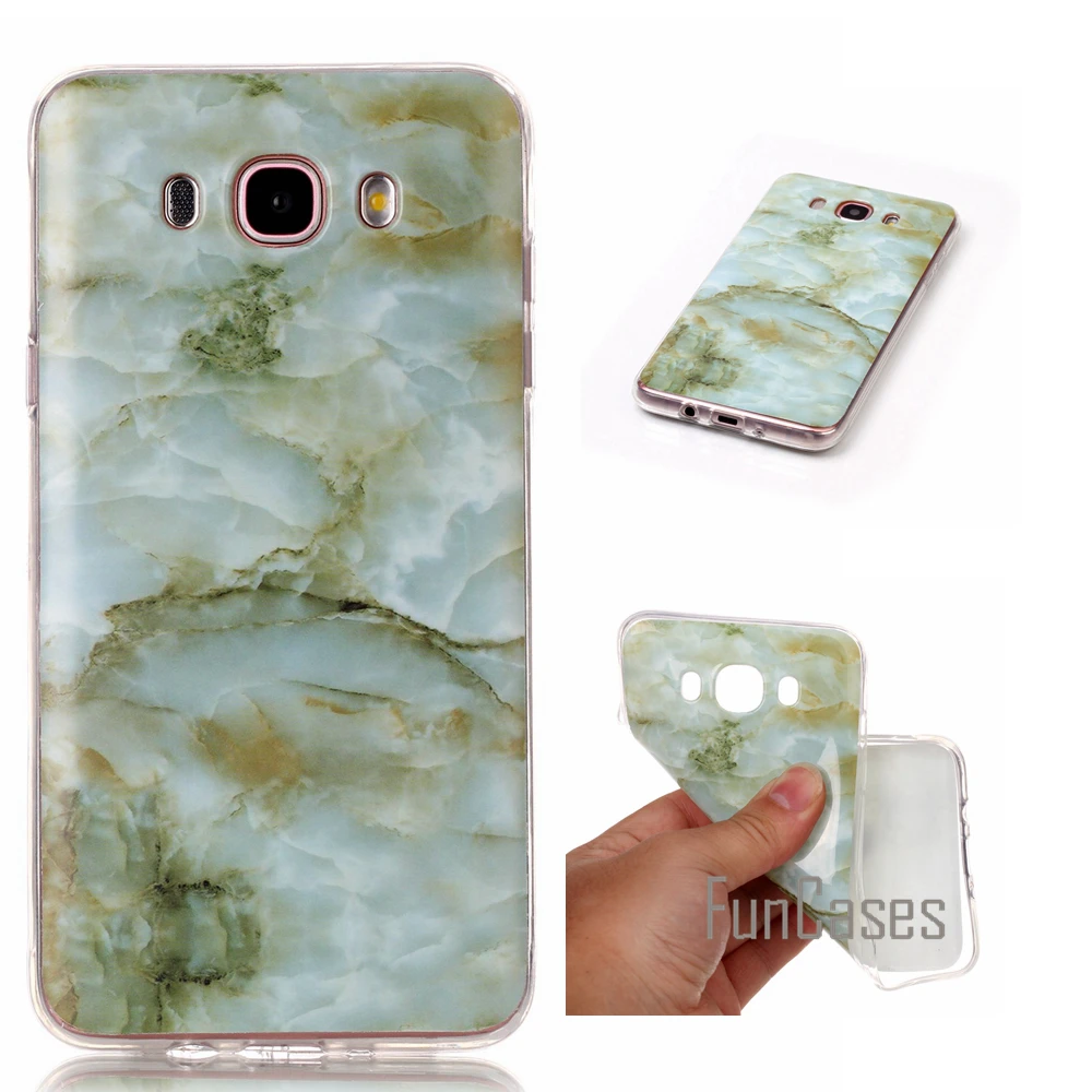 ТПУ мрамор с жилками PU кожаный флип чехол для coque samsung Galaxy J7 2016 J710 J710F J710H glaxxy