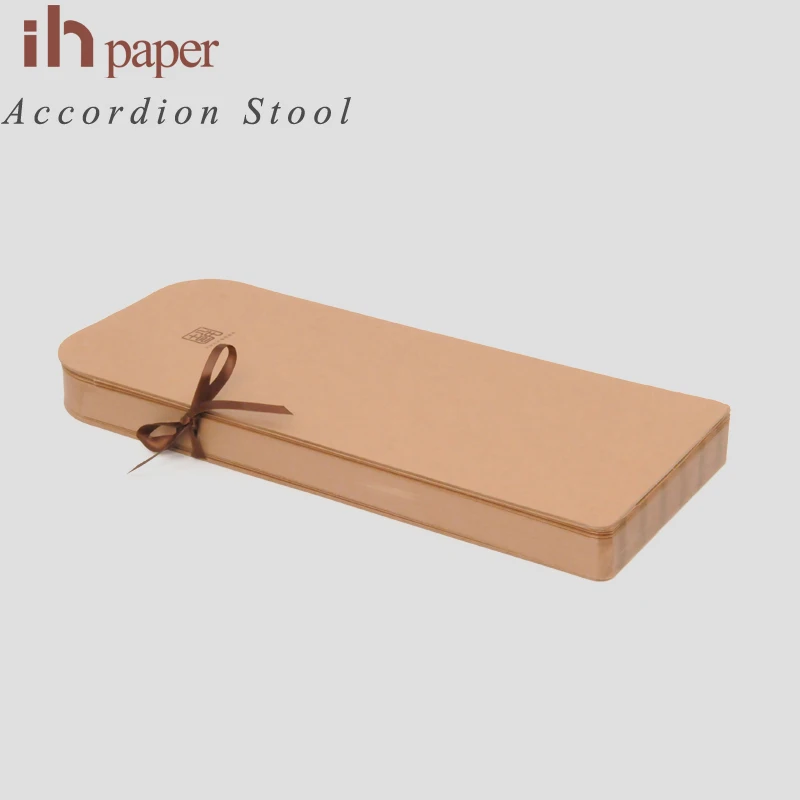 Оригинальный брендовый эксклюзивный складной стул Ihpaper натуральный в наличии на