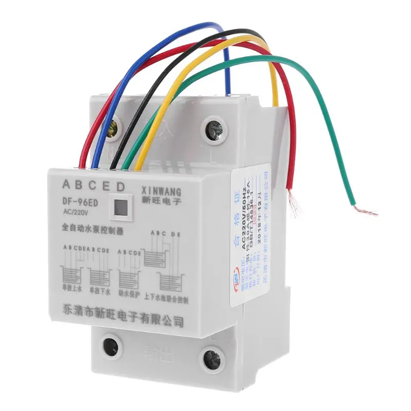 OOTDTY DF-96ED Automatic Water Level Controller Switch 10A 220V Tank Liquid Detection Sensor Pump | Инструменты