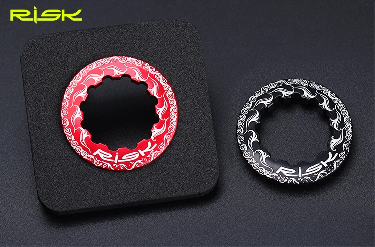 RISK алюминиевый сплав CNC 11T MTB Горный Дорожный велосипед фиксатор маховика гайки Sram Soeed кассета 2 цвета Аксессуары для велосипеда