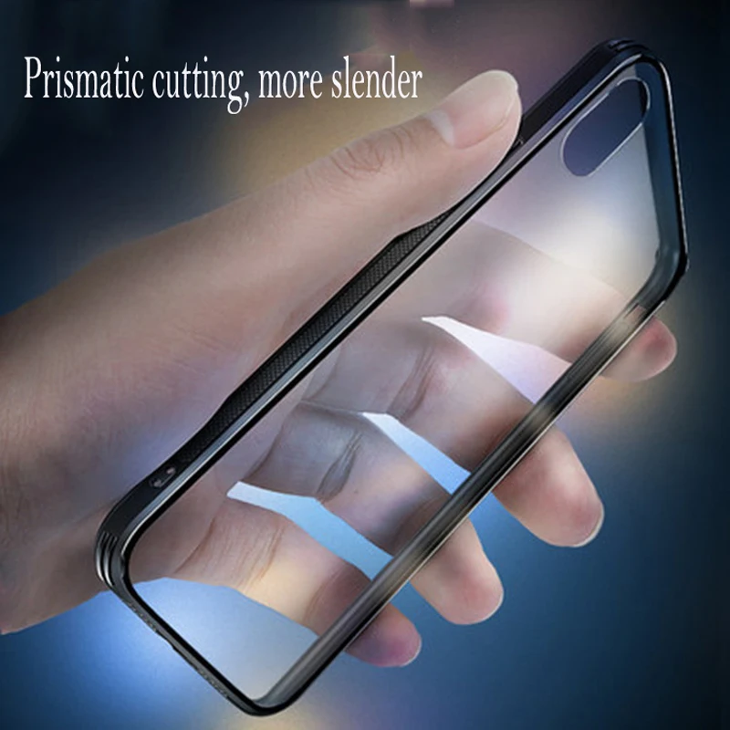 Restore true color Apple xs Max tempered glass case for iPhone 6S / 7/8 plus XR drop-proof transparent phone | Мобильные телефоны и
