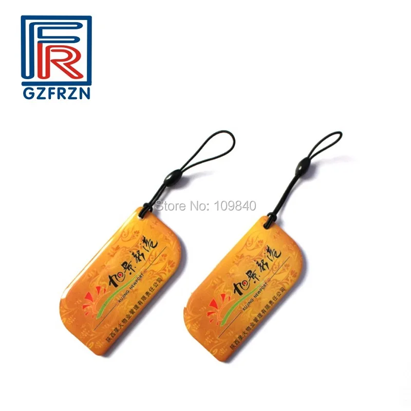 100 шт. печать на заказ 13 56 МГц RFID NTAG213 NFC эпоксидная Этикетка/карта/брелок для всех телефонов подарок оплаты|IC/ID