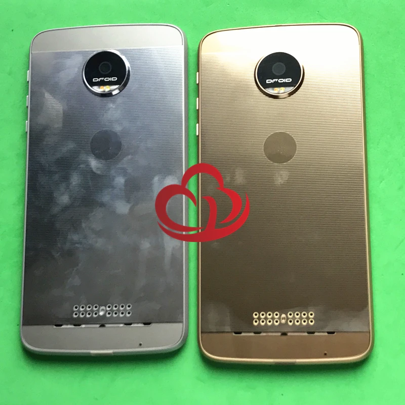 Батарея задняя крышка новый средний корпус рамки + батарея Замена для Motorola Moto Z