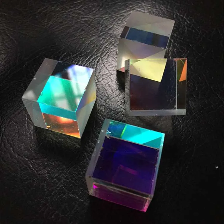 4 шт. красивый DIY дефектный X кубическая Призма RGB комбинированный разветвитель