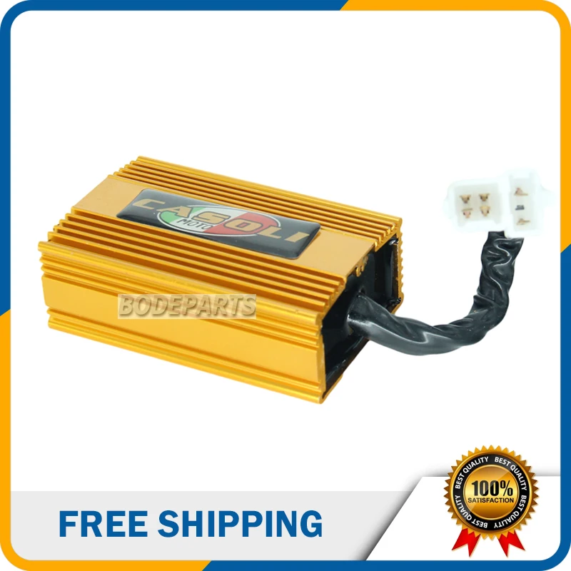 DQ190 алюминиевый 6 контактный гироскоп постоянного тока igincdi Box для 125 150 200 250 CC ATV