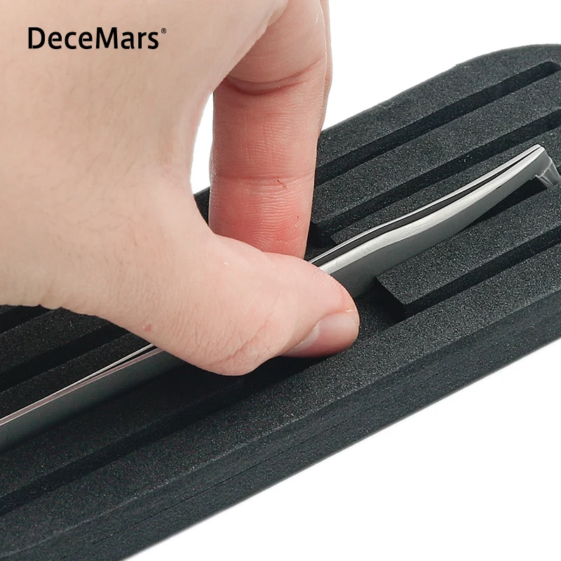 Портативный чехол для ресниц DeceMars синий розовый| |