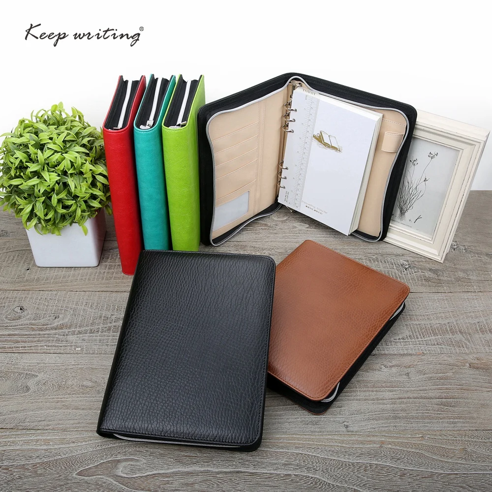 А5 сумка на молнии для ноутбука из искусственной кожи органайзер белого