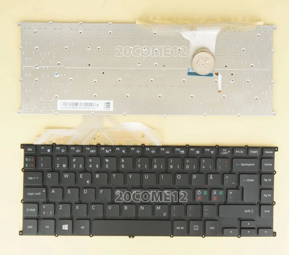 Верхняя Клавиатура для ноутбука Samsung NP930X5J NP940X5J
