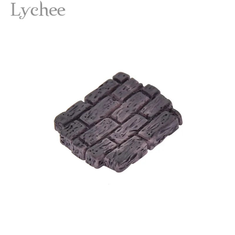 Lychee Life 20 шт./30 шт. настенный кирпич Миниатюрные Мини кирпичи для украшения сада