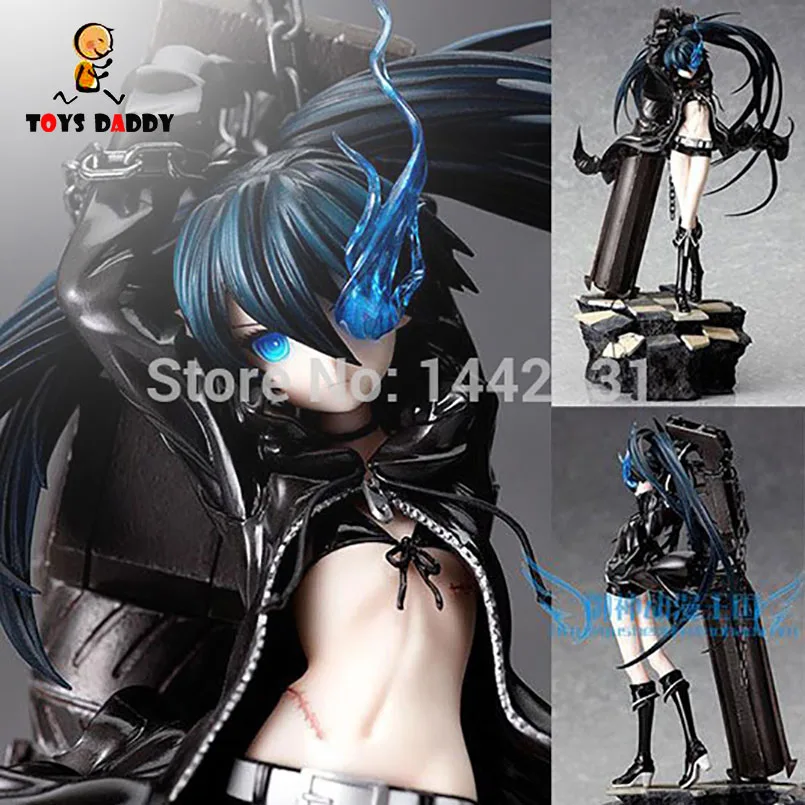 Шутер 30 см BLACK ROCK SHOOTER Mato Kuroi Big arillery 1/8 scale ver. Предварительно окрашенная игрушка ПВХ