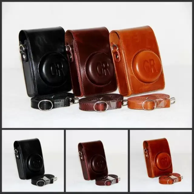 Высокое качество сумка для камеры чехол подходит Ricoh GR камера имитация PU кожаный