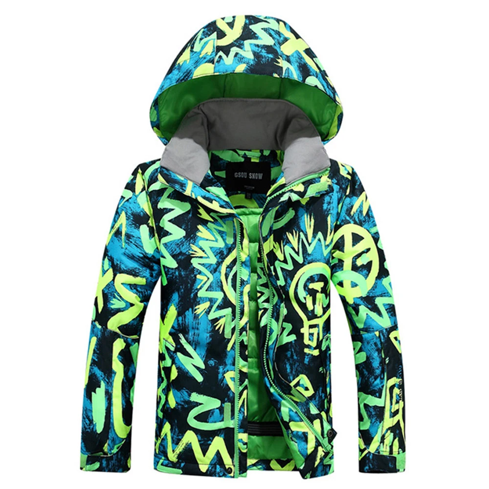 Новый Обувь для мальчиков Лыжная куртка непродуваемая Водонепроницаемый дети