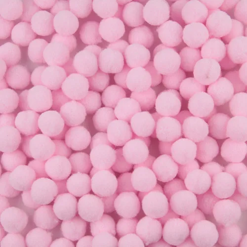 13pink Мини помпоны 10 мм Мульти варианты мягкие шарики-Помпоны ручной работы DIY домашний сад Свадьба Швейные аксессуары для художественного оформления инструмент 20 г - Цвет: 13pink