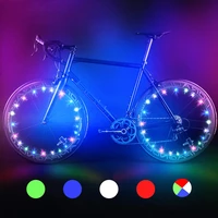2m 20 led bike bicycle lights mountain bike wheel string light cycling spoke wheel lamp bike accessories luces led bicicleta
