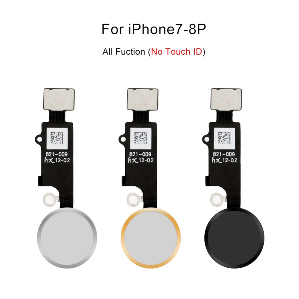 Универсальная кнопка Home для iPhone 7 Plus 8 гибкий кабель в сборе функция возврата 3 го