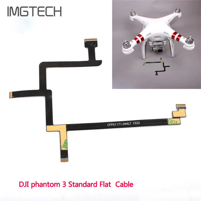

Шарнирный плоский кабель гибкая лента для ремонта Используйте плоский провод для DJI Phantom 3 стандартные карданные аксессуары