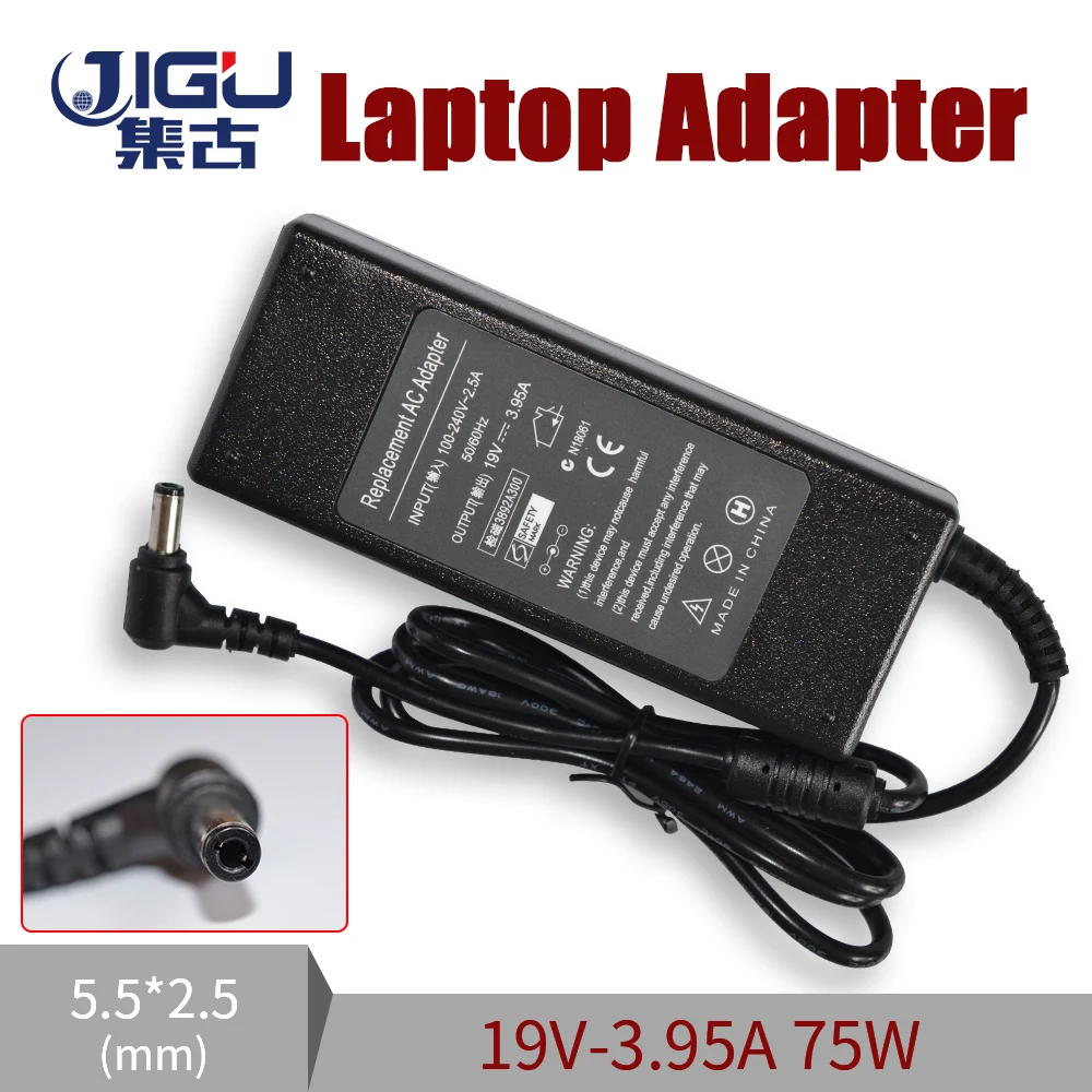 

19V 3.95A 75W 5.5*2.5 Replacement For Toshiba/Asus Laptop AC Charger L775-13G C855-12Z C670-13D L350-188 C870-D8W