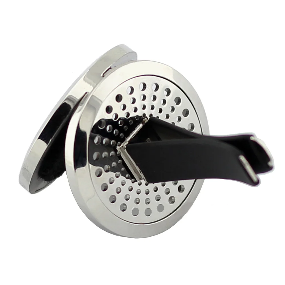 30 мм нержавеющая сталь имитация инкрустация Кристалл кошки с вентиляционными