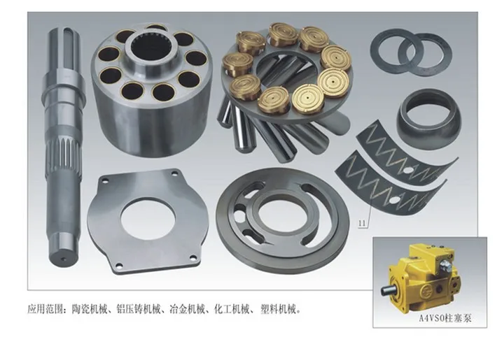

Hydraulic piston pump enginer Parts for Rexroth A4VSO355 repair kit retainer plate spare parts