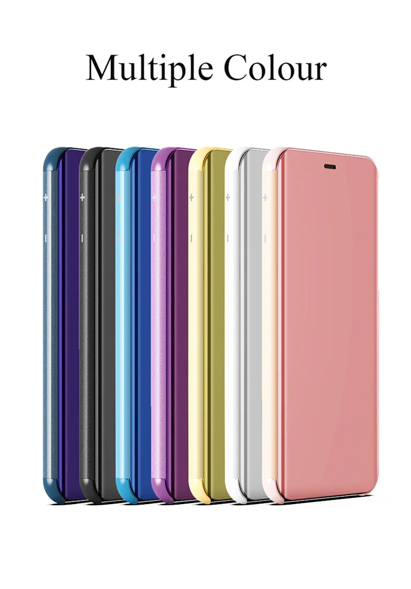 Сенсорный Чехол-подставка чехол для samsung J3 J5 J7 J4 J6 плюс J3 J7 J8 J2pro J7 Max Plus Prime зеркало 360 Полное покрытие
