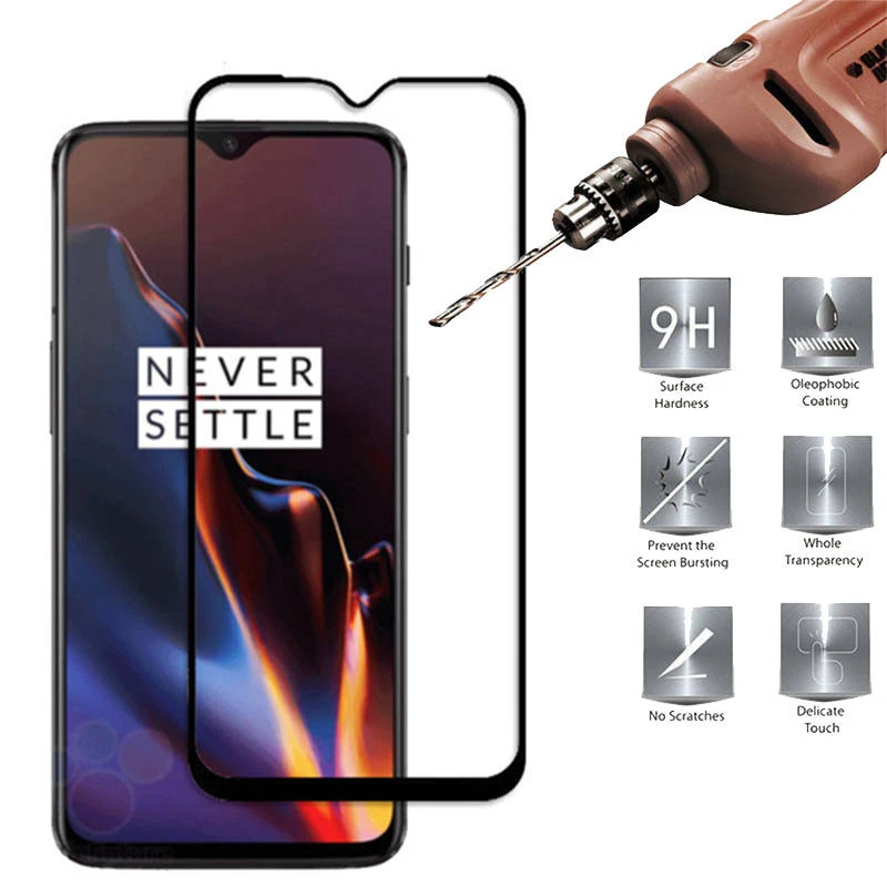 Взрывозащищенный защитный экран для Oneplus 6T 6 5T 3T 3 Полноэкранный протектор из