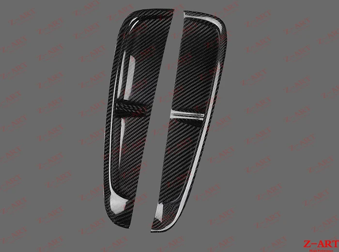 Z ART углеродное волокно сбоку воздуховод для Porsche Panamera 2017 2019 боковые
