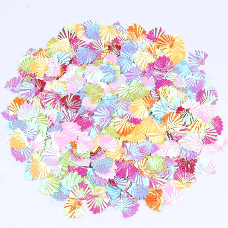 50gram PVC Shell Loose Sequins Diy Sewing Dress Sweater Bags Ornaments Handmade Wedding Party Scrapbook Craft Decoration | Дом и сад