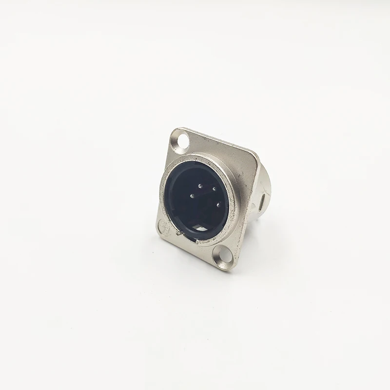 3/4/5/6/7 Pin Металл XLR микрофон аудио Мужской гнездо Разъемы 3P 4P 5P 6P 7 P XLR разъем микрофонный адаптер