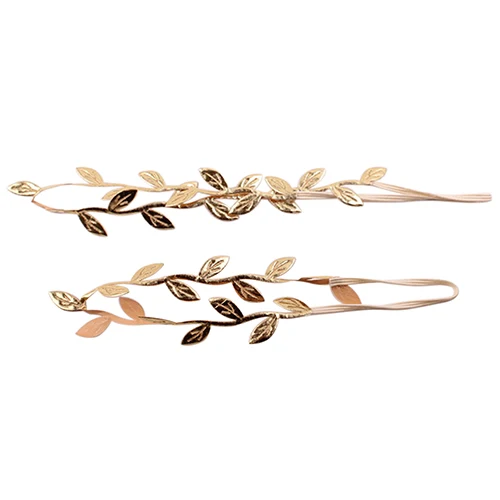 Мода мама и я позолоченный лист ободок символ мира Оливковая ветвь милый для