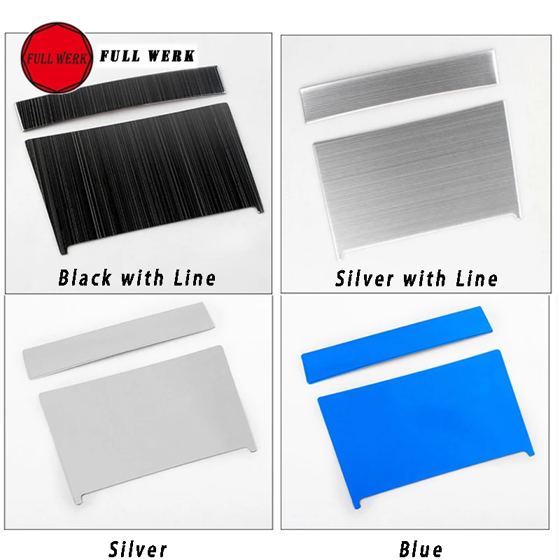 2 шт./компл. ящик для хранения интерьера автомобиля наклейка Skoda 17 19 Kodiaq GT