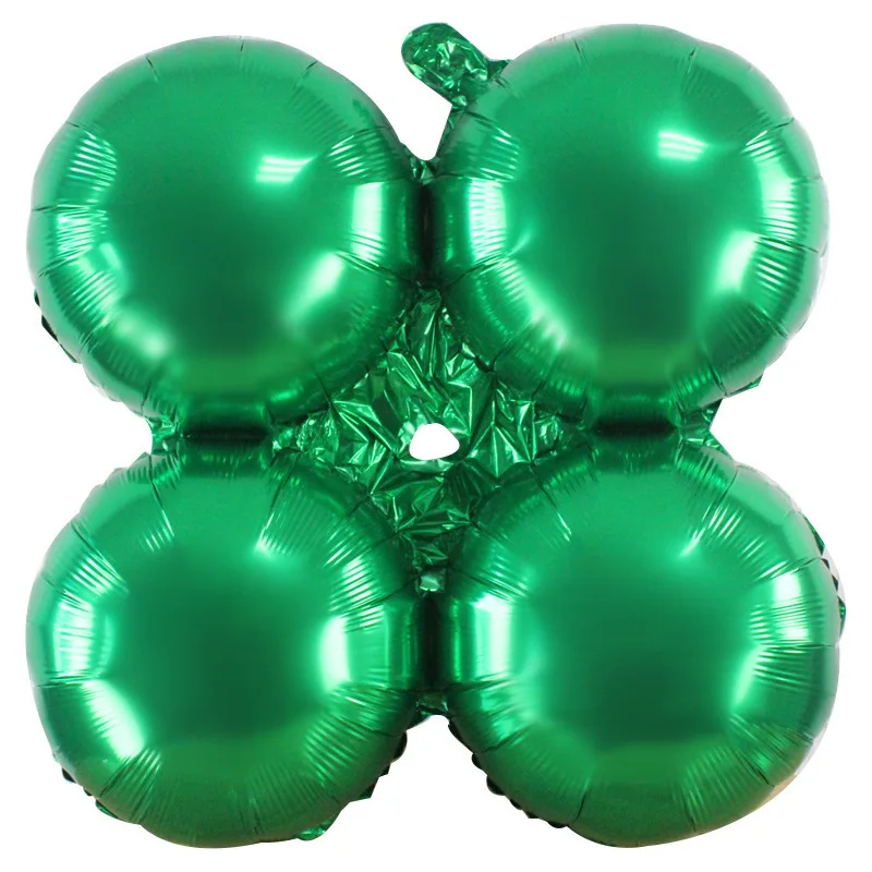 Абрикос 18 дюймов вечерние украшения праздника алюминиевые воздушные шары шарики