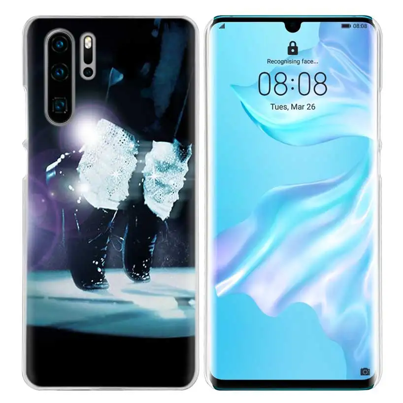 Майкл М. Джексон, танец чехол для huawei P20 P30 P Smart Nova 4 3i P10 P9 P8 Коврики 10 20 lite мини-видеокамера-регистратор с креплением к жесткий чехол для телефона pc