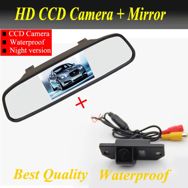 Система помощи при парковке автомобиля 2 в 1 ЖК монитор для парковки + камера