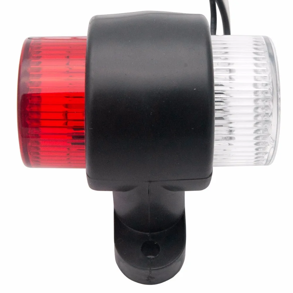 Пара 8 светодиодов резиновые Контурные габаритные огни для грузовиков