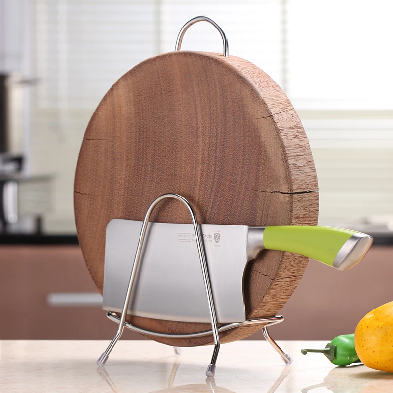 Утолщенная стойка для наковальни из нержавеющей стали ножей резки овощей