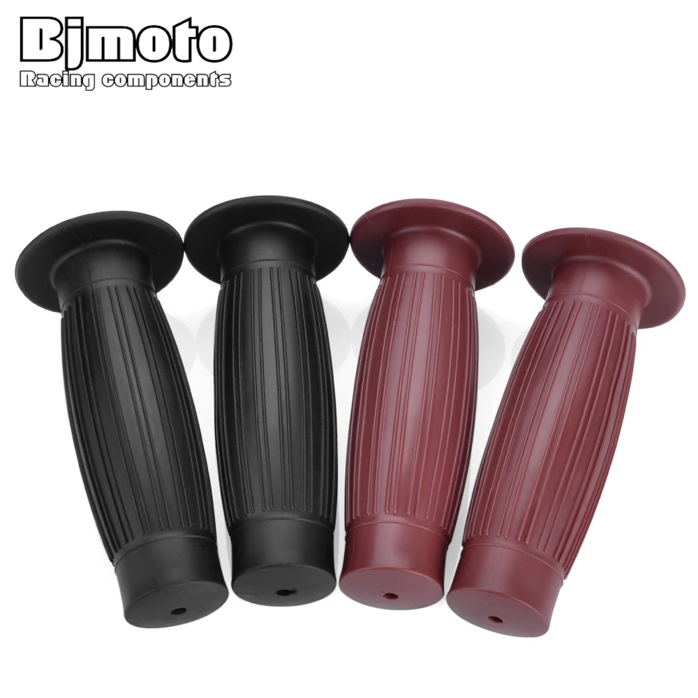 Bjmoto 1 пара 7/8 &quotуниверсальный резиновый руль для мотоцикла рукоятка наконечник ATV
