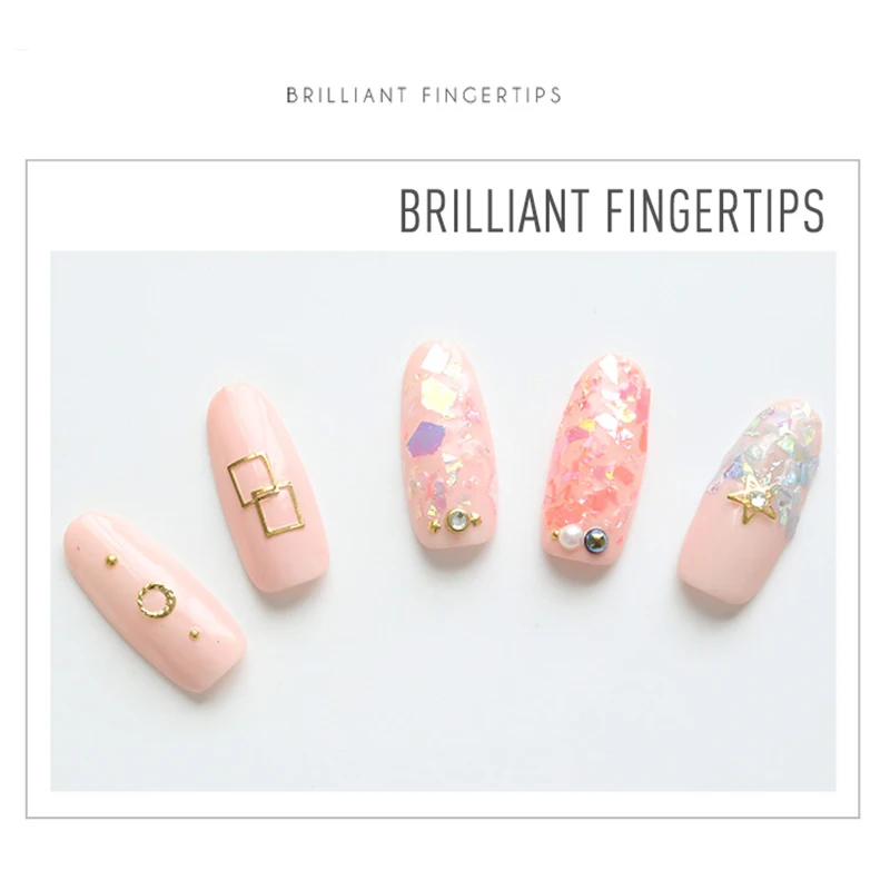 1 коробка цветные блестки для дизайна ногтей блестящие хлопья УФ Гель лак