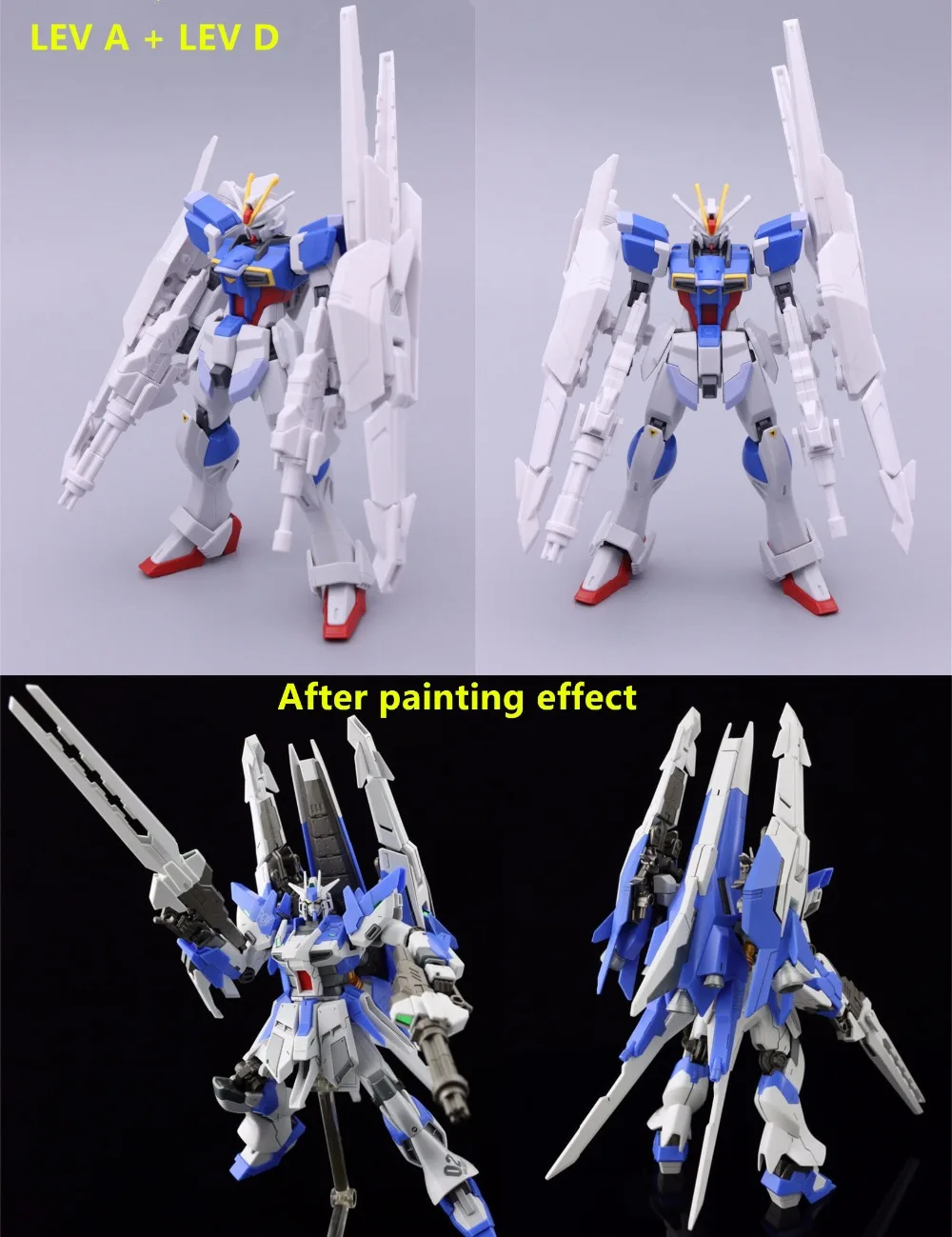 В стиле Джокер удивительные оружие Лев A или Льва D для Bandai 1/144 HG RG RX 93 v2 Hi v воина