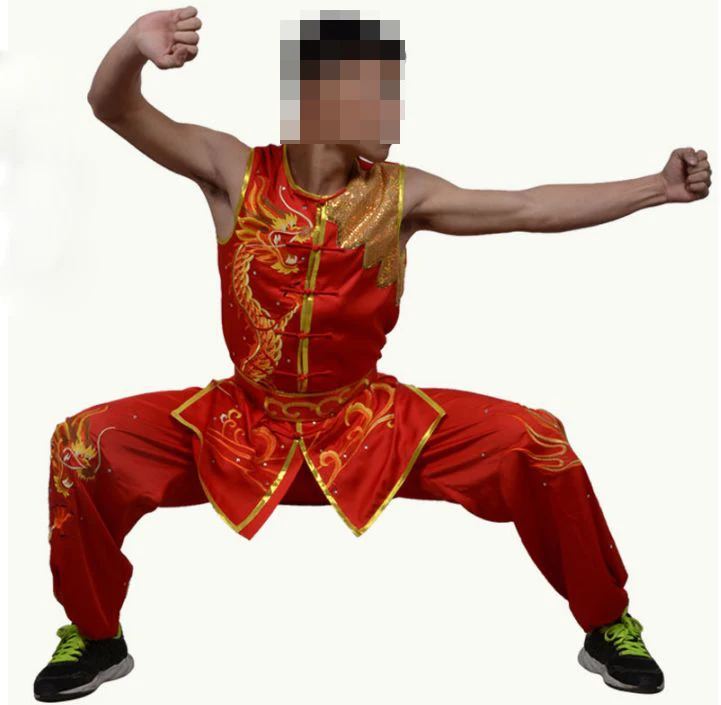 Унисекс настраиваемая Униформа nanquan без рукавов changquan wu Боевые искусства кунг-фу