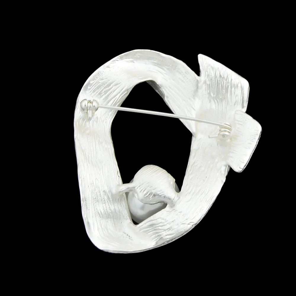 Новое поступление Jewelry геометрический матовый серебристый Цвет с имитацией