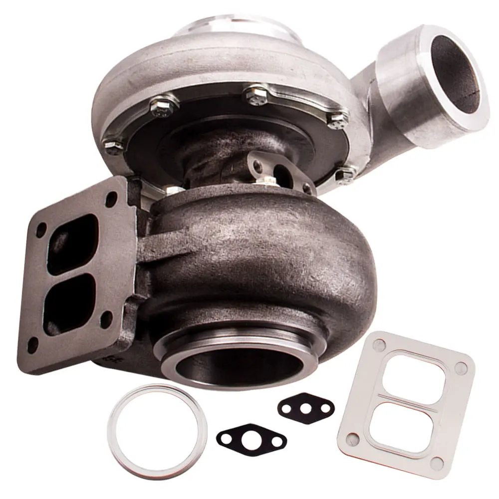 GT45 T4 V BAND 1 05 A/R 92 мм 800 + hp BOOST обновления TURBO зарядное устройство бренд Универсальный