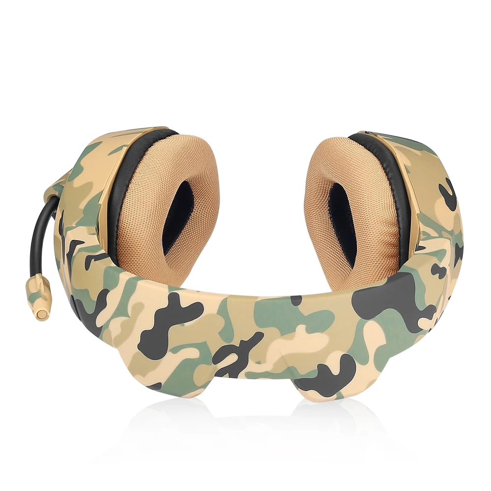 Камуфляжная гарнитура ONIKUMA K1 Casque PS4 с микрофоном игровые стереонаушники для новых