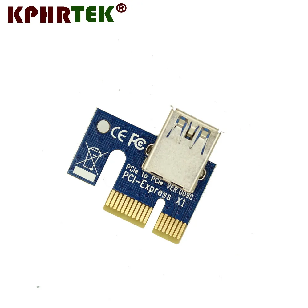 USB 3.0 PCI-E VER006C Экспресс 1x до 16x расширитель переходник карта адаптер кабель питания