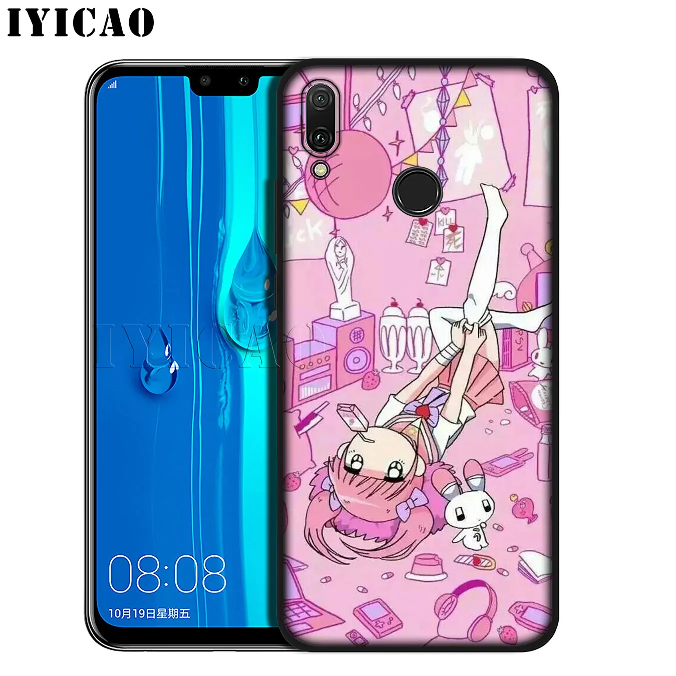 IYICAO Girly Pastel Witch Goth Мягкий силиконовый чехол для телефона Huawei Mate 30 20 10 Pro Lite Nova 5I 4 3i 3 2i