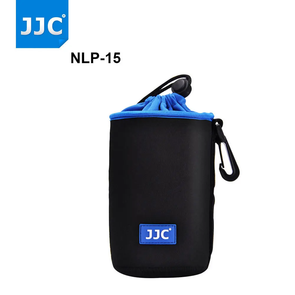 NLP15 JJC камера DSLR сумка Мягкий маленький чехол для объектива Canon/Nikon/Olympus/Fujifilm/sony/Pentax/Panasonic/Leica фото SLR неопрен - Цвет: NLP15