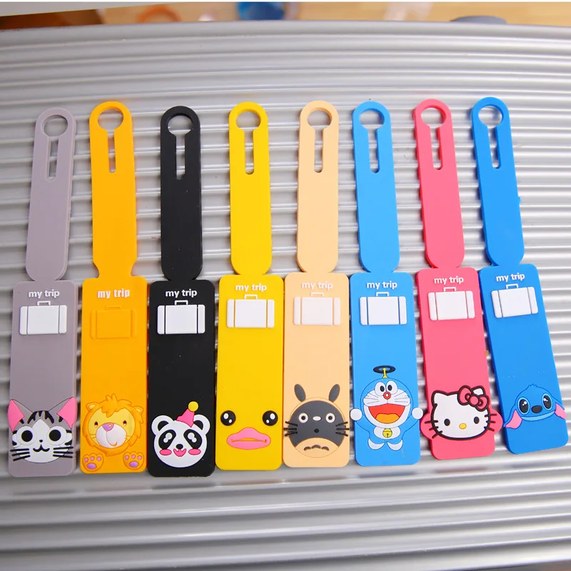 Багажная этикетка 14 цветов силиконовый для путешествий|baggage tag|travel accessoriesaccessories